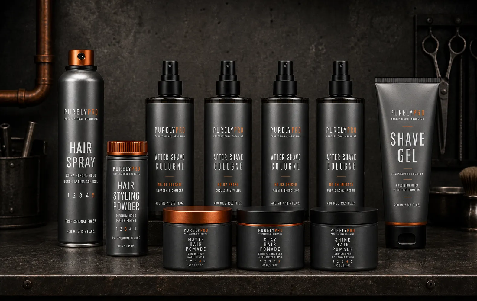 PurelyPro Professional Grooming koleksiyonu